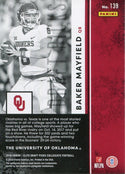 Baker Mayfield 2018 Panini Elite Draft Picks Rookie Card