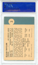 Elgin Baylor 1961 Fleer Card #3 (PSA NM 7)