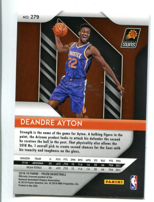 Deandre Ayton 2018 Panini Prizm #279 Base Card