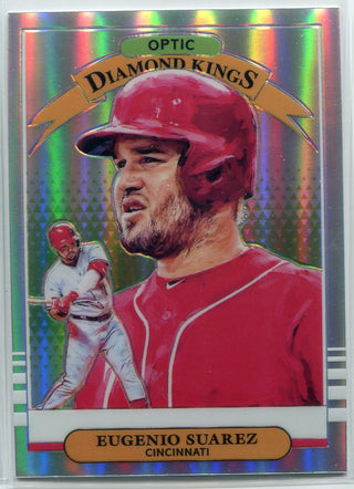 Eugenio Suarez 2019 Panini Optic Diamond Kings  Prizm Card