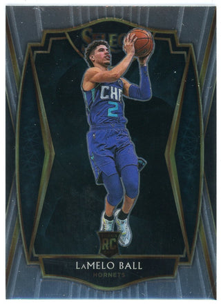 LaMelo Ball 2021 Panini Select Premier Level Rookie Card #183