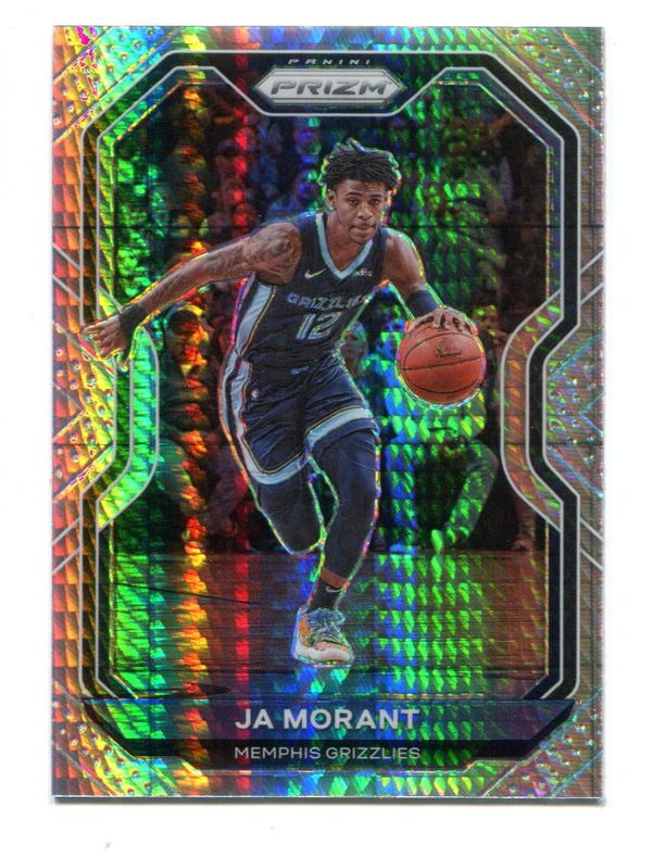 Ja Morant 2020-21 Panini Fast Break Hyper Prizm #115 Card