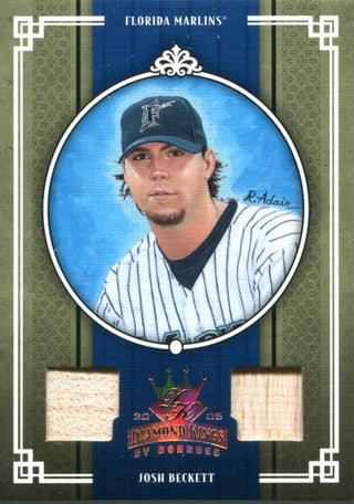 Josh Beckett 2005 Donruss Diamond Kings Bat Card