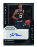 RJ Hampton 2020 Panini Prizm Sensational Signatures Autographed Card #ssrjh