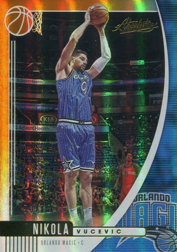 Nikola Vucevic 2019-20 Panini Absolute Orange Insert Card 70/75