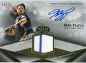 Mike Piazza 2022 Topps Tier One Autographed Game Worn Relic Card /25