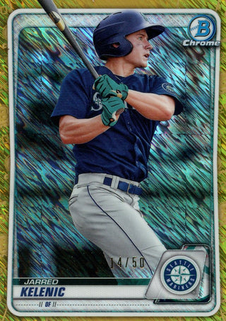 Jarred Kelenic 2020 Bowman Chrome Card #14/50