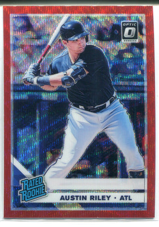 Austin Riley 2019 Panini Donurss Optic Prizm Rookie Card