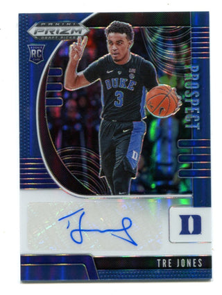 Tyus Jones 2017-18 Prizm Draft Picks Prospect Autographed Card #PATJ 136/149