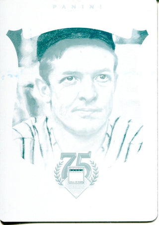 Christy Mathewson 2014 Panini Diamond Kings Cyan Plate