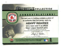 Manny Ramirez 2002 Fleer Platinum Clubhouse Collection Jersey Card