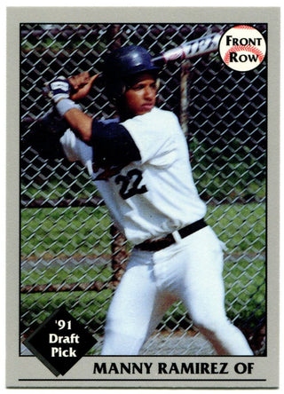 Manny Ramirez Front Row 91' Draft Picks