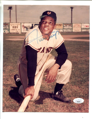 Willie Mays Autographed 8x10 Photo (JSA)