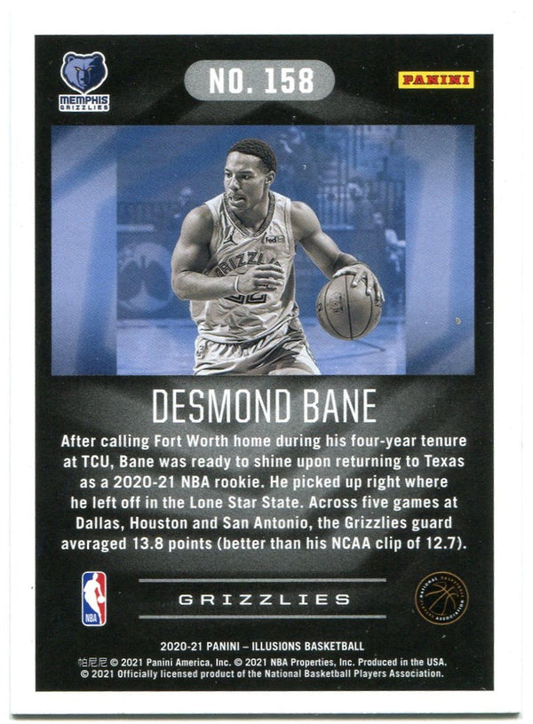 Desmond Bane Panini Illusions Rookie 2021