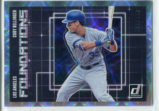 Cody Bellinger 2018 Panini Donurss Optic Foundations Insert Card