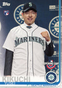 Yusei Kikuchi 2019 Topps Rookie Card