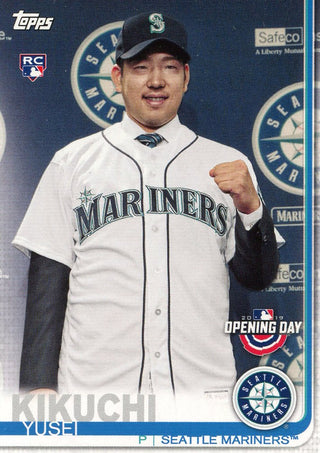 Yusei Kikuchi 2019 Topps Rookie Card