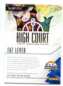 Fat Lever 2019-20 Panini Court Kings High Court #HCFLE Auto Card /99