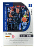 Tyus Jones 2017-18 Prizm Draft Picks Prospect Autographed Card #PATJ 136/149