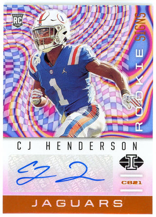 CJ Henderson Autographed 2020 Panini Illusions Rookie Card #RS14