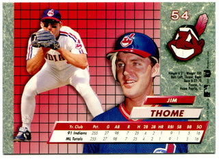 Jim Thome 1992 Fleer Rookie Card #54