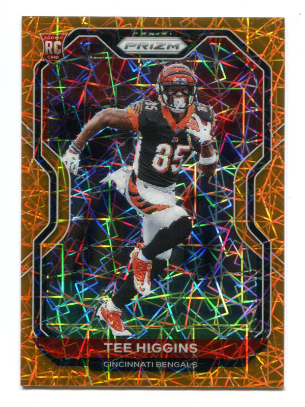 Tee Higgans 2020 Panini Orange Lazer Prizm #308 RC