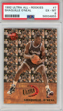 Shaquille O'Neal 1992 Fleer Ultra Rookie Card #7 (PSA)