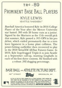 Kyle Lewis 2020 Topps Chrome Rookie Card