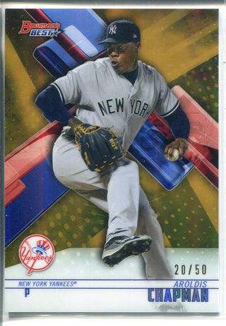 Aroldis Chapman 2018 Bowman's Best Card