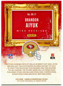 Brandon Aiyuk Panini Chronicles Gridiron Kings Rookie 2021