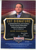 Mike Huckabee Autographed 2020 Leaf Decision Cut Card