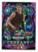 LaMelo Ball 2020 Prizm Draft Picks Pink Cracked Ice #83 Card