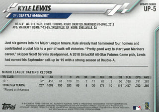 Kyle Lewis 2020 Topps Rookie Card