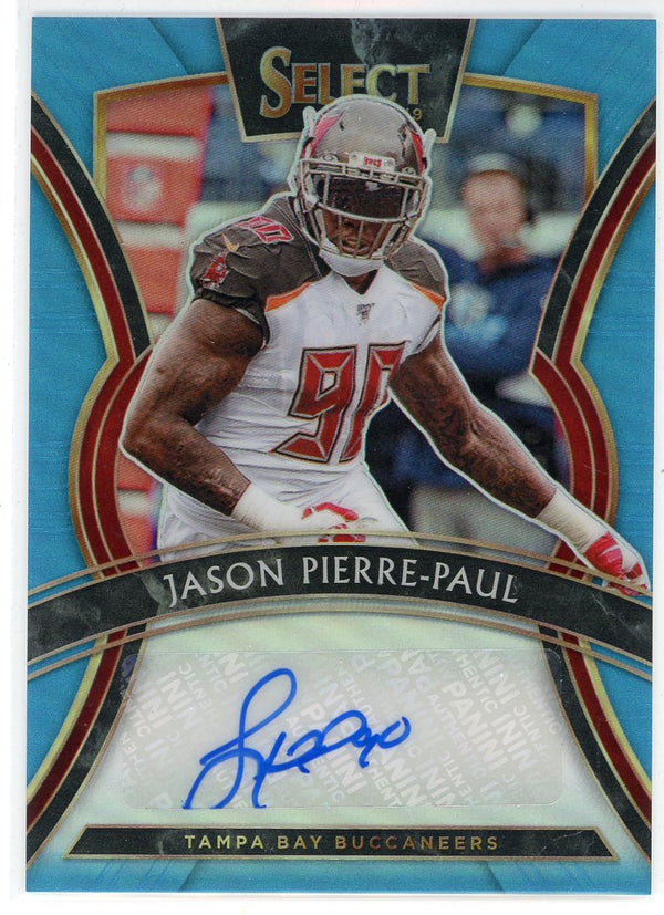 Jason Pierre-Paul Autographed 2019 Panini Select Prizm Card #SP-JP