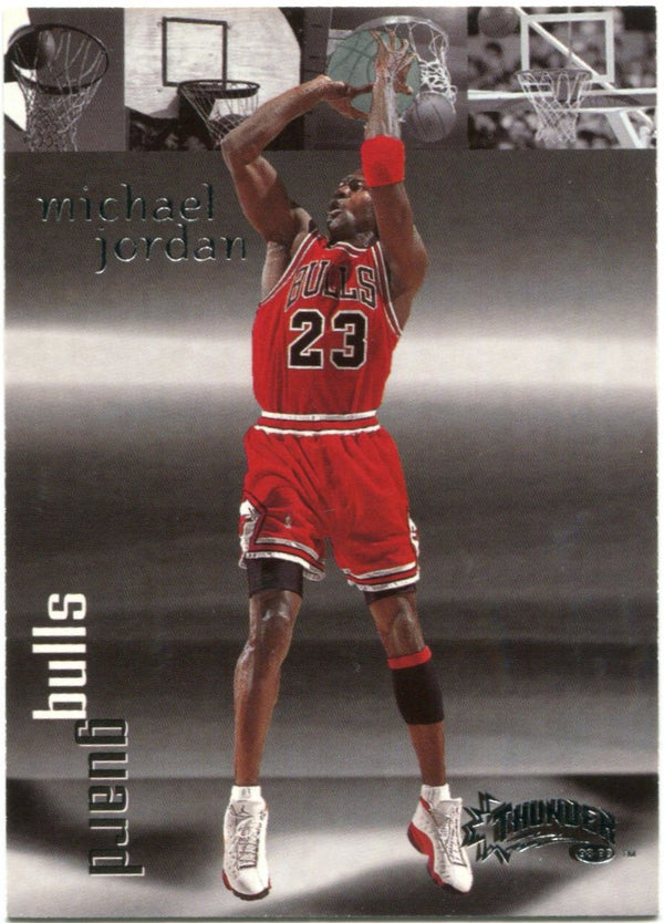 Michael Jordan 1998 Fleer Skybox Thunder