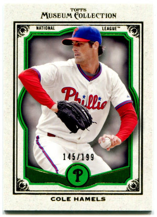 Cole Hamels Topps Mueseum Collection 145/199 2013