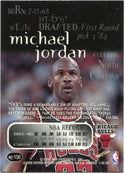 Michael Jordan 1998 Fleer Skybox Thunder