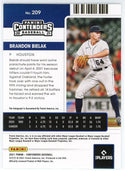 Brandon Bielak Autographed 2021 Panini Contenders Draft Ticket Card #209