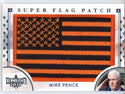 Mike Pence 2020 Leaf Decision Super Flag Patch Card #SF38