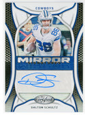 Dalton Schultz Autographed 2022 Panini Certified Mirror Signatures Card #MS-DS