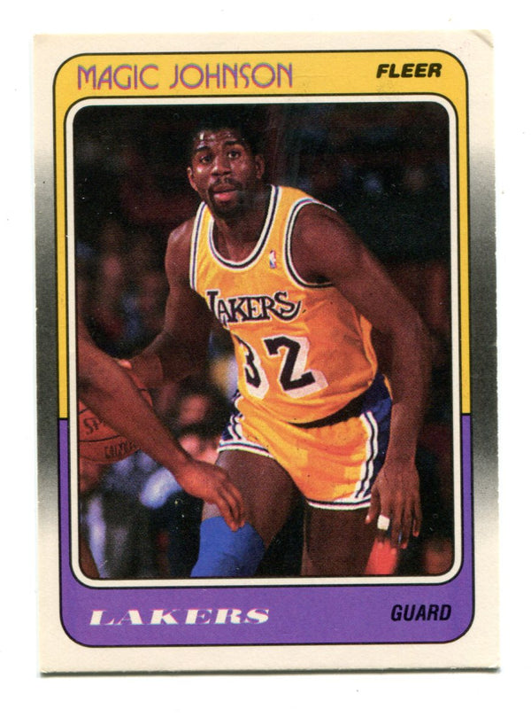 Magic Johnson 1988 Fleer #67 Card