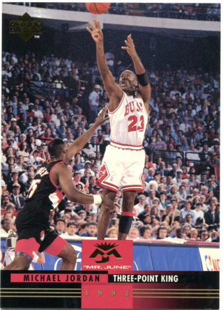 Michael Jordan Upper Deck 1991 "Mr. June"