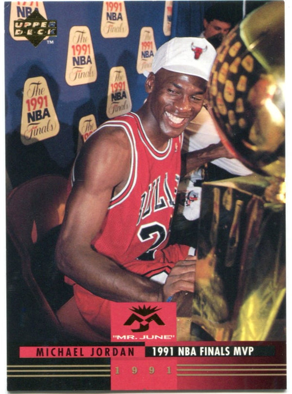 Michael Jordan Upper Deck 1991 "Mr. June"