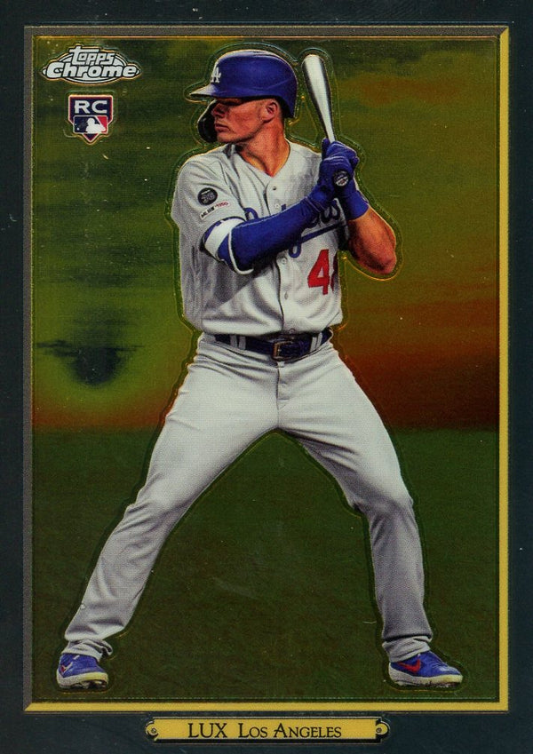 Gavin Lux 2020 Topps Chrome Rookie Card