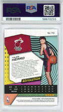 Tyler Herro Autographed 2019 Panini Revolution Rookie Card #112 (PSA)