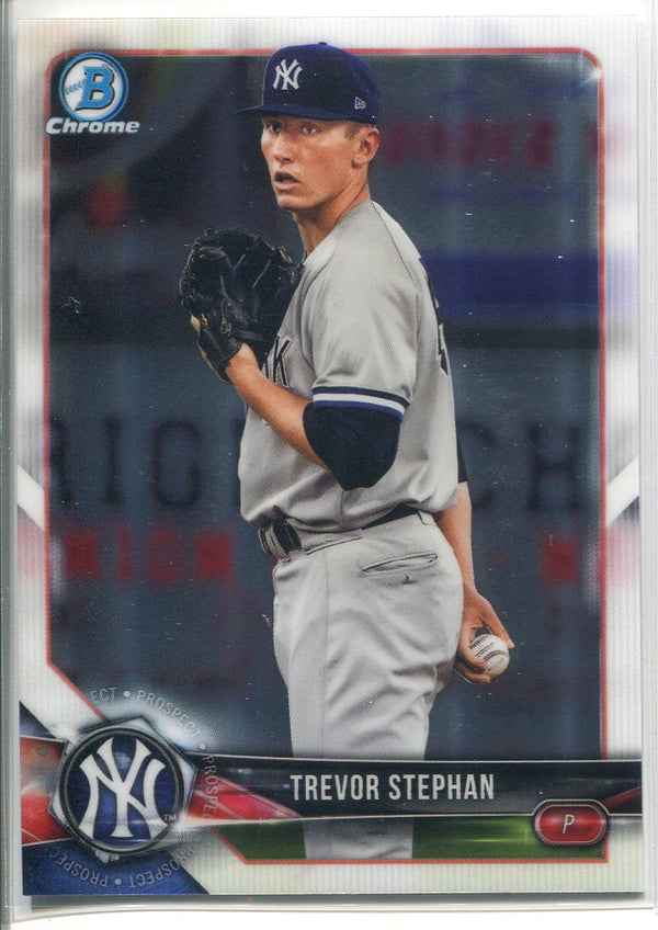 Trevor Stephan 2018 Bowman Chrome RookieCard