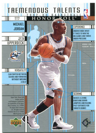 Michael Jordan Upper Deck Honor Roll Tremendous Talents