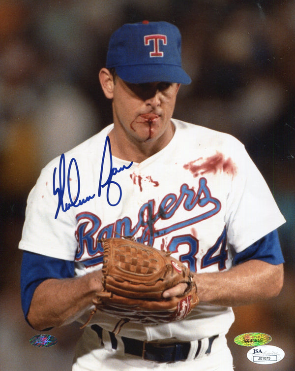 Nolan Ryan Autographed 8X10 Photo(JSA)