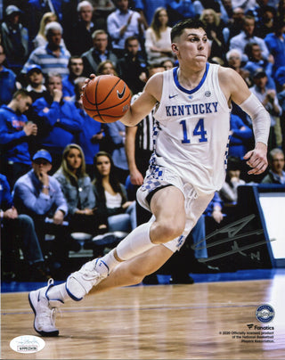 Tyler Herro Autographed Driving Kentucky 8x10 Photo (JSA)