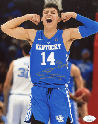 Tyler Herro "Go Cats" Autographed Kentucky 8x10 Photo (JSA)